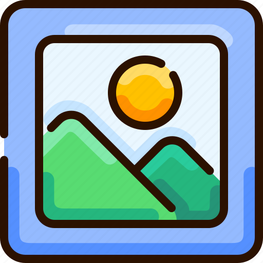 Bukeicon, gallery, images, photos, pictures, summer icon - Download on Iconfinder