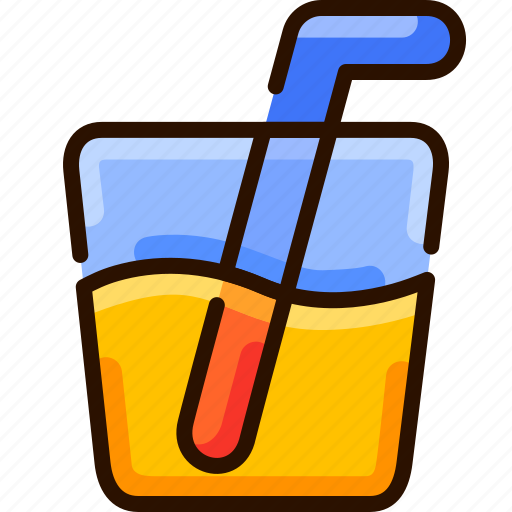 Bukeicon, drink, juice, lime, orange, summer icon - Download on Iconfinder