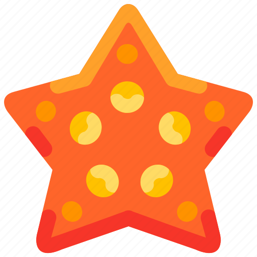 Animal, beach, bukeicon, star, starfish, summer icon - Download on Iconfinder