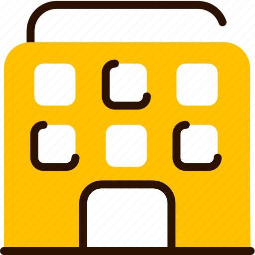 Apartmen, building, bukeicon, hotel, small, summer icon - Download on Iconfinder