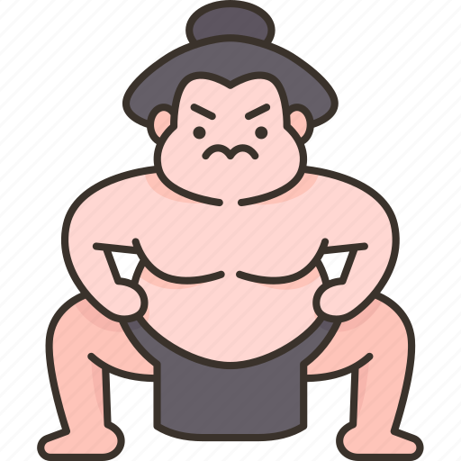 Sumo, wrestler, fighting, japanese, culture icon - Download on Iconfinder
