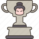 trophy, sumo, champion, winner, competition