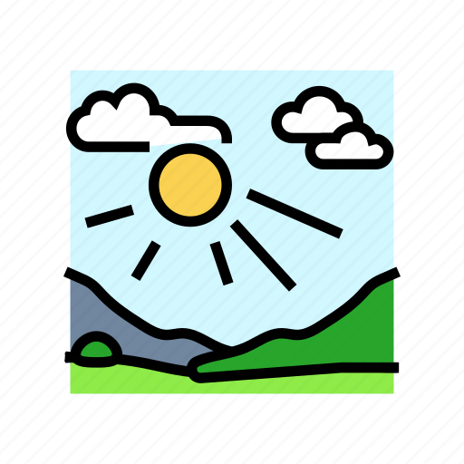 Sunny, day, sun, summer, sunlight, light icon - Download on Iconfinder