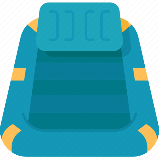 Inflatable, mattress, floating, pool, relax icon - Download on Iconfinder
