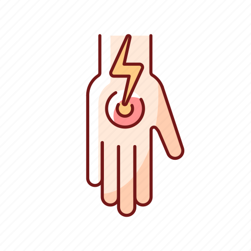 Hand injury, arm, trauma, pain icon - Download on Iconfinder