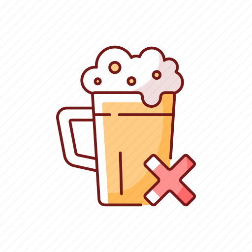 Alcohol, stop, warning, beer icon - Download on Iconfinder