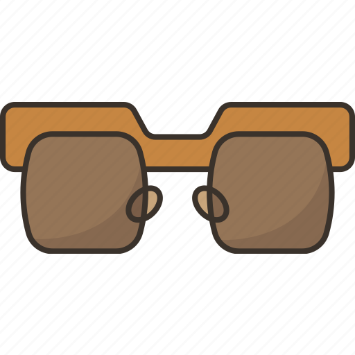 Eyeglasses, browline, clubmaster, lens, frame icon - Download on Iconfinder