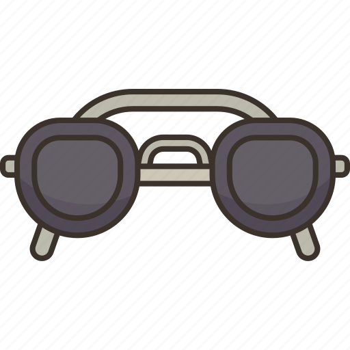 Eyeglasses, double, bridge, reflective, frames icon - Download on Iconfinder