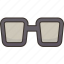 eyeglasses, square, lens, eyesight, fashion