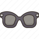 eyeglasses, wayfarer, sunglasses, retro, stylish