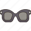 eyeglasses, wayfarer, sunglasses, retro, stylish 