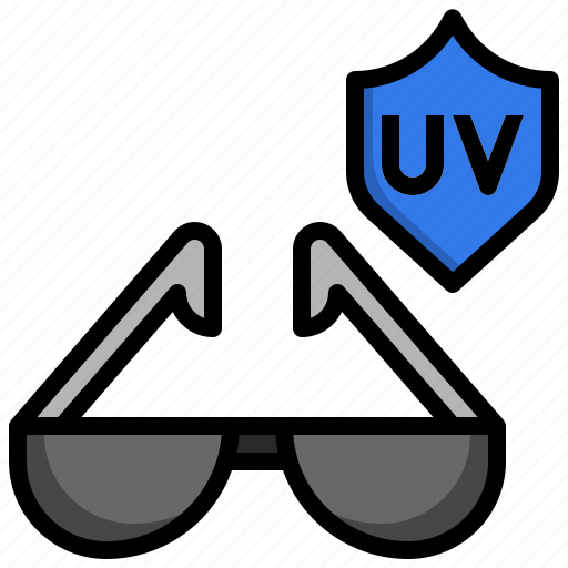 Glasses, protection, skin, care, sun, uv, sunlight icon - Download on Iconfinder