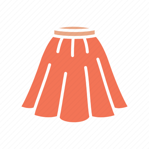 Skirt, clothes, female, woman, summer wear, summer clothes icon - Download on Iconfinder