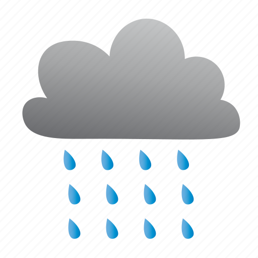 Cloud, forecast, rain, raining, spring, summer, weather icon - Download on Iconfinder