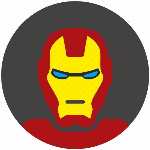 Avatar, comics, head, iron, ironman, man icon - Download on Iconfinder