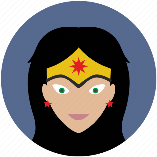 Avatar, comics, face, head, hero, woman icon - Download on Iconfinder