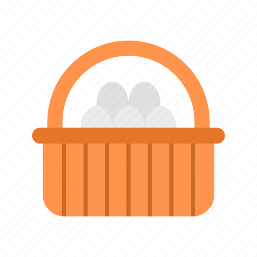Eggs basket, food, breakfast, white, tray icon - Download on Iconfinder