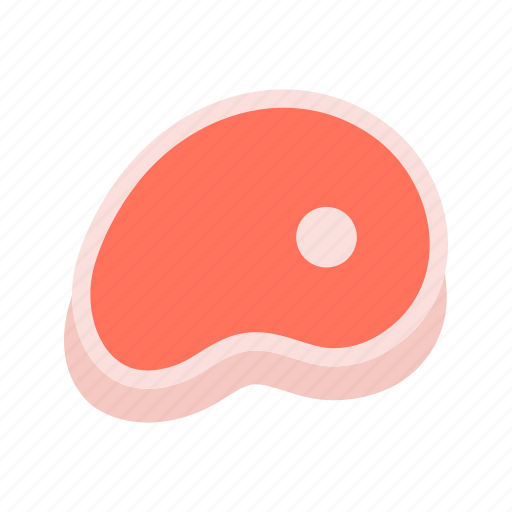 Raw meat, chop, beef, axe, meat icon - Download on Iconfinder