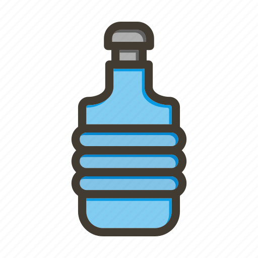 Water bottle, plastic bottle, drink, water, bottle icon - Download on Iconfinder