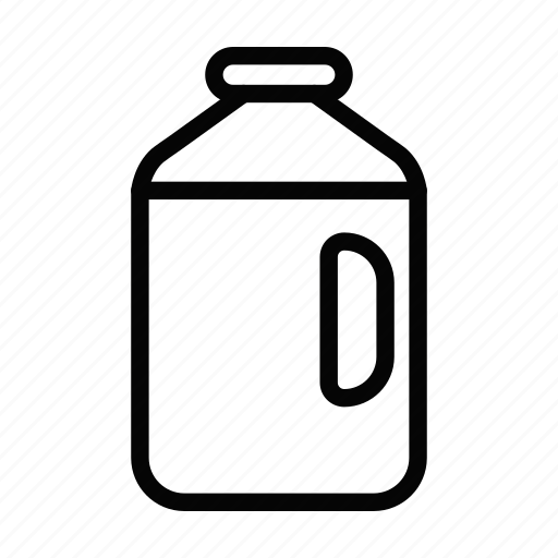 Milk bottle, beverage, bottle, food, healthy icon - Download on Iconfinder