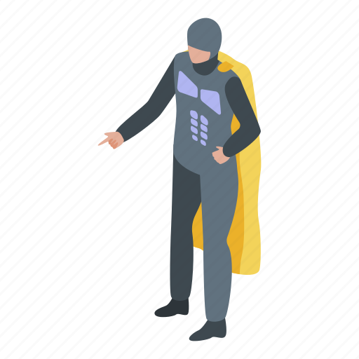 Blackman, business, cartoon, isometric, man, silhouette, super icon - Download on Iconfinder