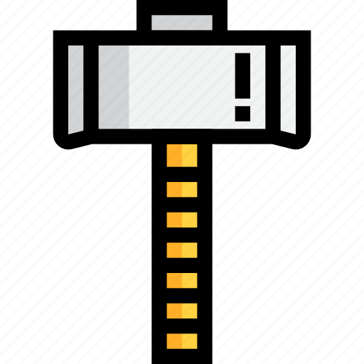 Hammer, hero, superhero, weapon icon - Download on Iconfinder