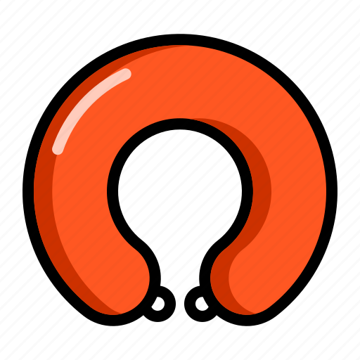 Cushion, foam, memory, neck, pillow, support icon - Download on Iconfinder