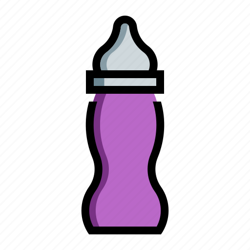 Baby, bottle, feeding, plastic icon - Download on Iconfinder