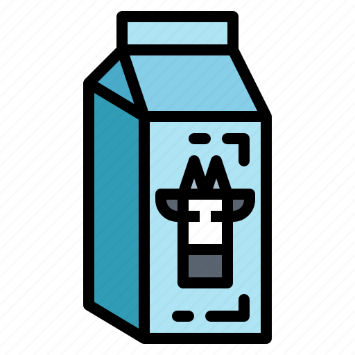 Breakfast, drink, food, milk icon - Download on Iconfinder