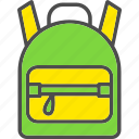backpack, bag, education, school, study
