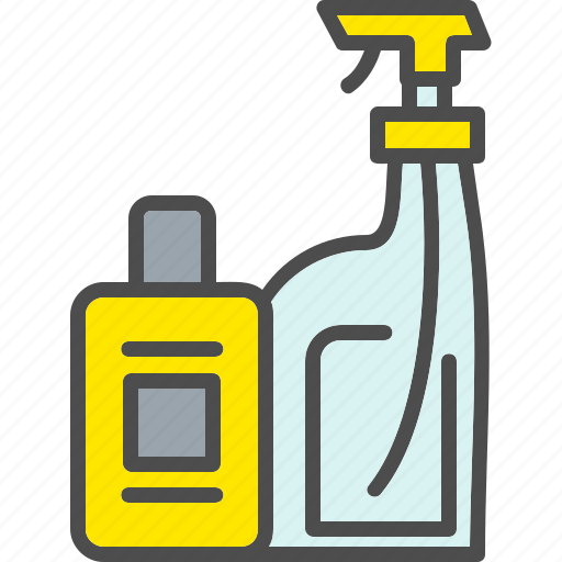 Cleaning, products, packaging, plastic, detergent, liquid icon - Download on Iconfinder
