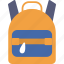 backpack, bag, education, school, study 