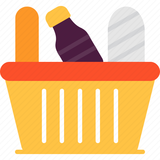 Basket, food, groceries, grocery, products, shopping icon - Download on Iconfinder