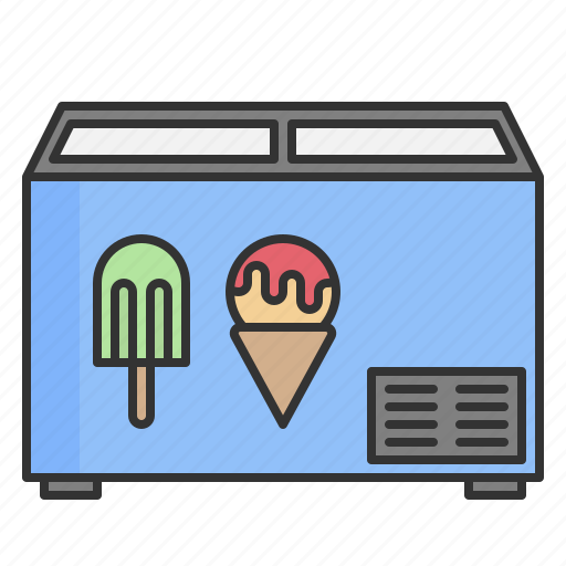 Icecream, ice, cream, sweet, refrigerator, freezer, frozen icon - Download on Iconfinder