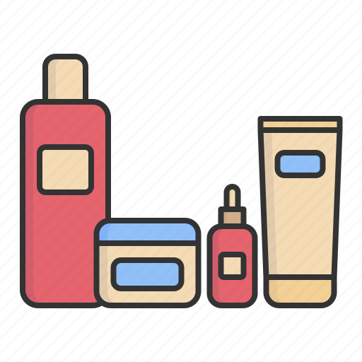 Skincare, products, cream, lotion, serum, moisturizer, supermarket icon - Download on Iconfinder