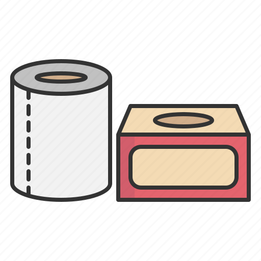 Tissue, paper, roll, box, napkins, supermarket, store icon - Download on Iconfinder
