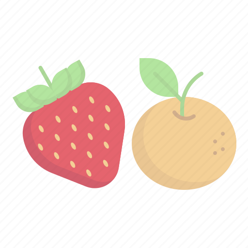 Fruit, strawberry, orange, fresh, food, supermarket, store icon - Download on Iconfinder
