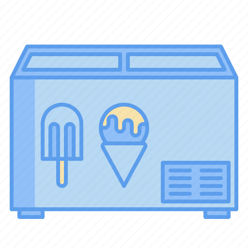 Icecream, ice, cream, sweet, refrigerator, freezer, frozen icon - Download on Iconfinder