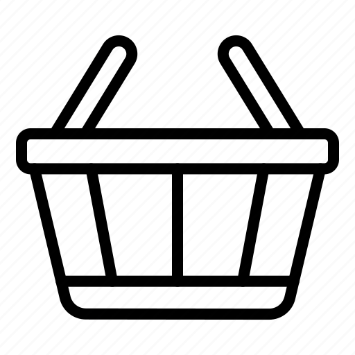 Basket, shopping basket, supermarket, commerce and shopping, commerce icon - Download on Iconfinder