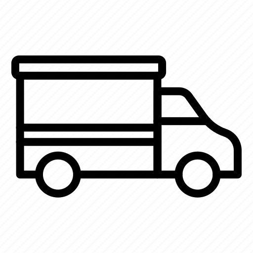 Delivery truck, delivery, truck, transport, vehicle icon - Download on Iconfinder