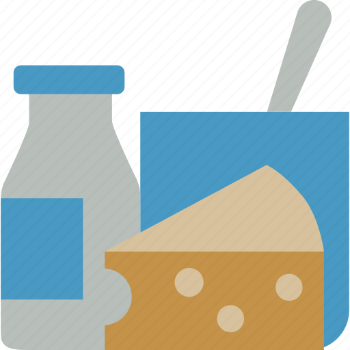 Dairy, food, milk, cake, bakery, slice, cheese icon - Download on Iconfinder