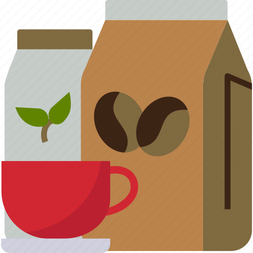 Bag, coffee, package, packaging, drink, tea, shop icon - Download on Iconfinder