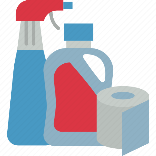 Detergent, disinfectant, goods, household, bleach, miscellaneous, cleaning icon - Download on Iconfinder