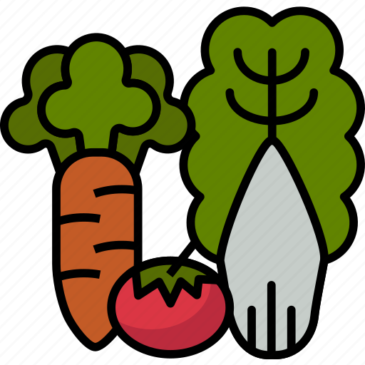 Diet, healthy, vegetables, organic, vegetarian, fruit, supermarket icon - Download on Iconfinder