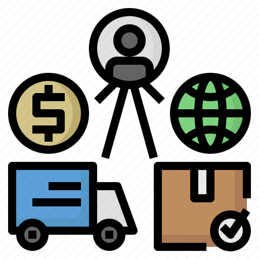 Freight, forwarder, broker, agent, distributor, exporter icon - Download on Iconfinder