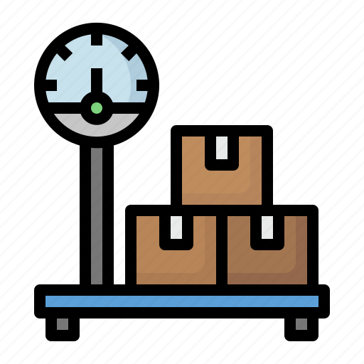 Weighing, freight, station, gross, weight, shipping, actual icon - Download on Iconfinder