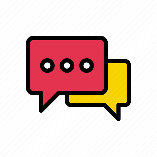 Bubble, chat, messages, services, support icon - Download on Iconfinder
