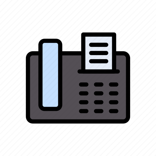 Communication, contactus, fax, landline, telephone icon - Download on Iconfinder