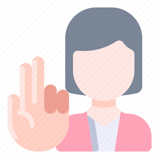 Avatar, disability, interpreter, languange, people, sign, woman icon - Download on Iconfinder