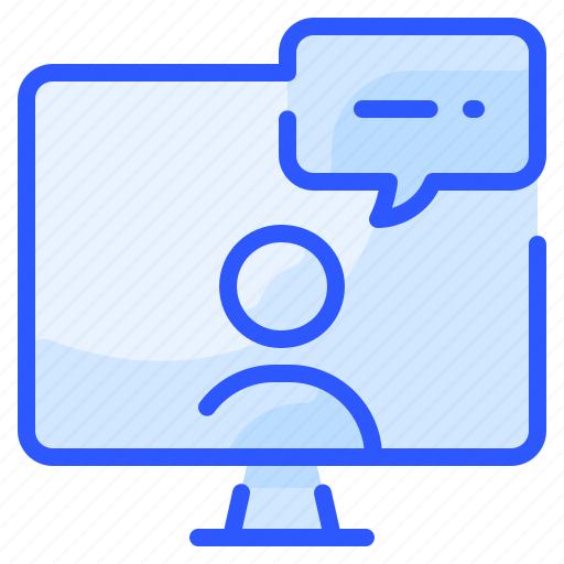 Call, chat, computer, service, support, technical, video icon - Download on Iconfinder